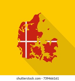 Origami icon. Flat illustration of origami vector icon for web