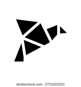 Origami-Symbol, Vektorsymbol, Entwurfsgrafik