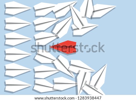 origami to illustrate the concept of the only against all with a frontal offensive and the victorious destruction of enemy troops