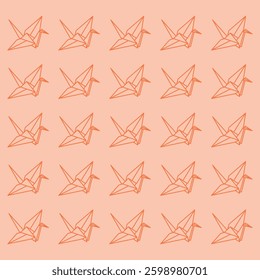 origami illustration crane paper abstract fold origami background