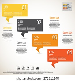 Origami infographic