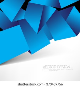 origami inspired folded paper elements corporate design