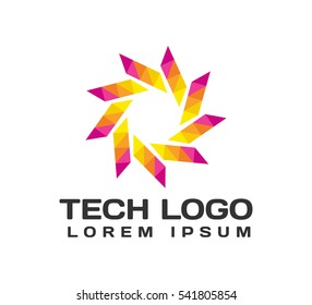 Origami logo. Origami icon. Technology Icon. Tech logo. Business, Connect, Network Logo. Web, Marketing, Technology, Network icon. Business icon. Company, Corporate, Finance, Union, Business logo.