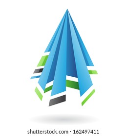 Origami Paper Abstract Icon