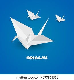 origami paper backgroung