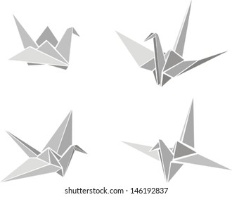 Origami Paper Cranes