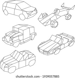 origami paper machines: sports and retro 