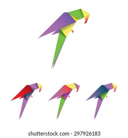 Parrot Origami Images Stock Photos Vectors Shutterstock