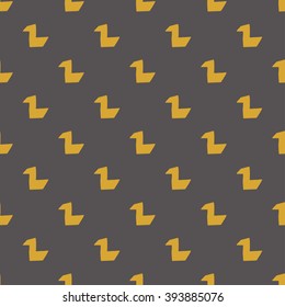 Origami seamless pattern