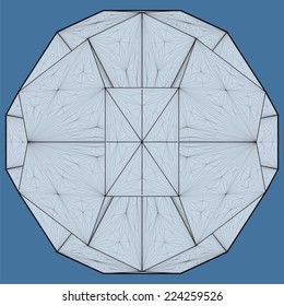 Origami Structure Vector 02