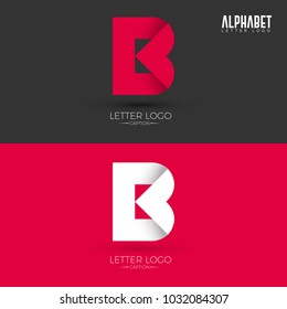 Origami Style B Letter Logo
