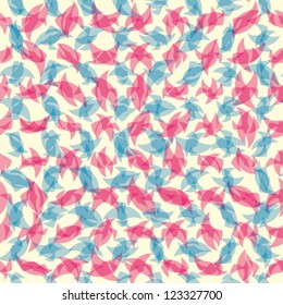 origami style colorful seamless pattern