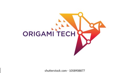 origami tech logo