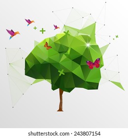 Origami Tree 