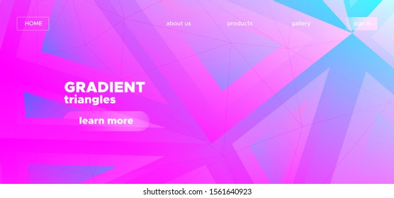 Origami Triangular Background. Digital Polygon Layout. Technology 3d Business Design. Neon Graphic Geometry. Triangles Background. Blue Polygon Poster. Geometric Texture. Abstract Polygon Pattern.