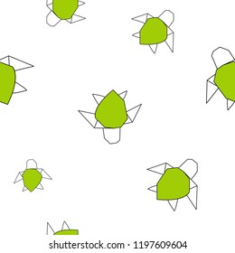 origami turtle pattern