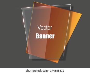origami vector banner background eps10