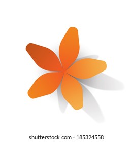 origami vector flower 