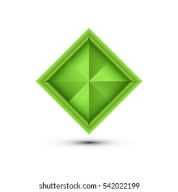 Origami. Vector geometric shape. Eps 10 vector illustration