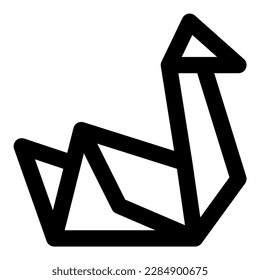 icono de vector origami
