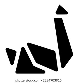 icono de vector origami