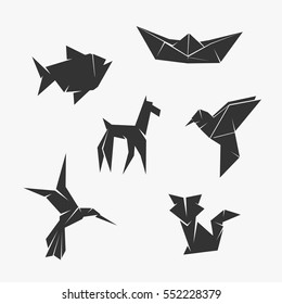 Origami Vector Symbol