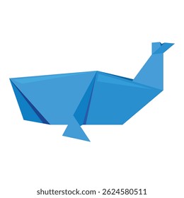 Origami whale art represents creativity and playful spirit, adding a touch of handcrafted charm to any project