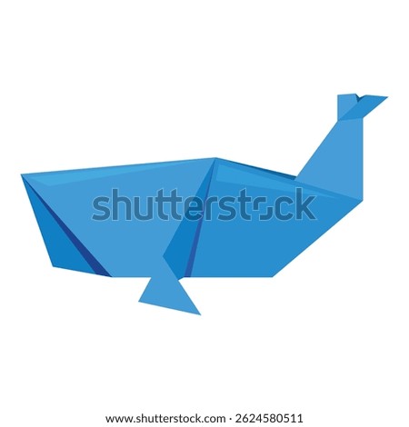 Origami whale art represents creativity and playful spirit, adding a touch of handcrafted charm to any project