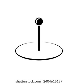 Origin Icon. Point, Marker Symbol.