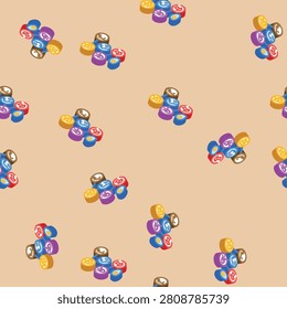 origin of life unsolved mystery isometric seamless pattern. origin of life unsolved mystery sign illustration