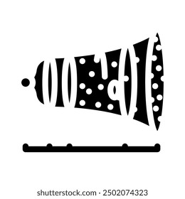 origin of the universe unsolved mystery glyph icon vector. origin of the universe unsolved mystery sign. isolated symbol illustration