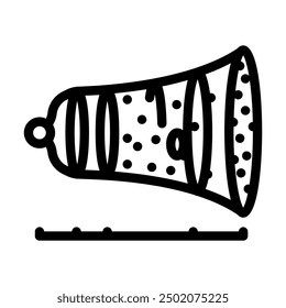 origin of the universe unsolved mystery line icon vector. origin of the universe unsolved mystery sign. isolated contour symbol black illustration