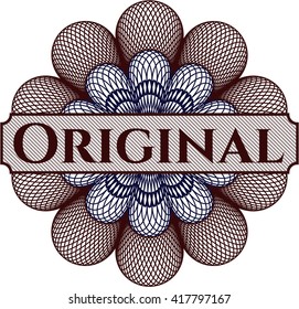 Original abstract rosette