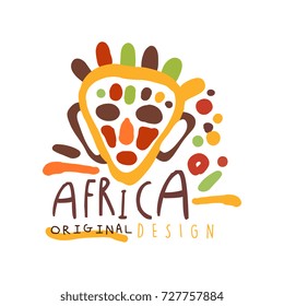 Original african ethnic tribal logo