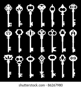 Original antique Keys collection.