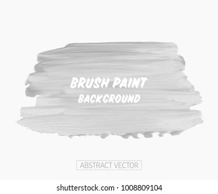 Original art brush paint texture design acrylic stroke poster vector. Original rough paper hand painted vector. Perfect design for headline, logo and sale banner. 