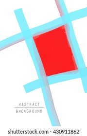 original artistic abstract creative universal design, you can use this artwork print in interior, page decoration, packing, poster, card, invitation, placard, brochure, flyer, book, vector image