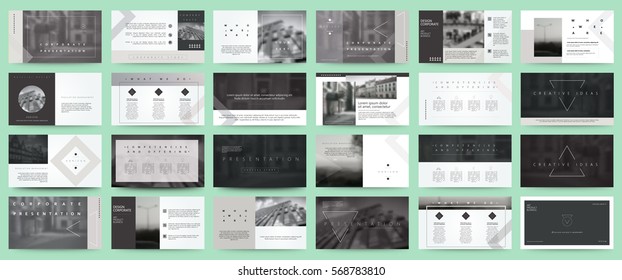 Original black and white Presentation templates or corporate booklet. 
Easy Use in creative flyer and style info banner, trendy strategy mockups. 
Simple modern Slideshow or Startup. ppt. 