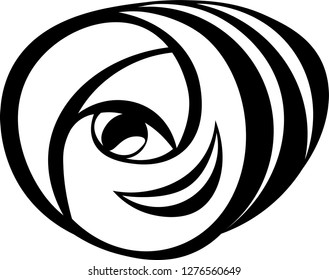 Original black and white vector icon of female subjects on a white background for sites of fitness clubs, female sports, cosmetics, training.
