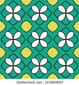 Original bohemian style pattern for fabrics and upholstery with fancy ornaments