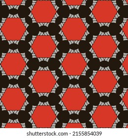 Original bohemian style pattern for fabrics and upholstery with fancy ornaments