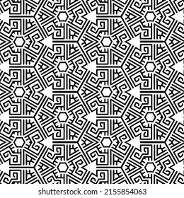 Original bohemian style pattern for fabrics and upholstery with fancy ornaments