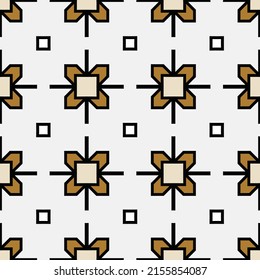 Original bohemian style pattern for fabrics and upholstery with fancy ornaments