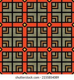 Original bohemian style pattern for fabrics and upholstery with fancy ornaments