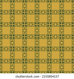 Original bohemian style pattern for fabrics and upholstery with fancy ornaments