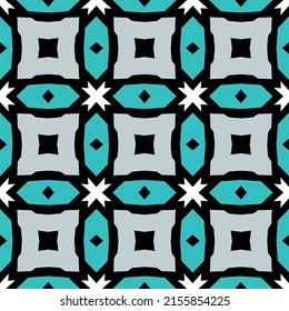 Original bohemian style pattern for fabrics and upholstery with fancy ornaments