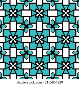Original bohemian style pattern for fabrics and upholstery with fancy ornaments