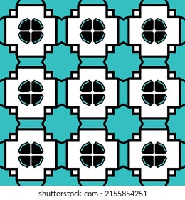 Original bohemian style pattern for fabrics and upholstery with fancy ornaments
