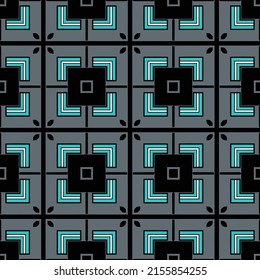 Original bohemian style pattern for fabrics and upholstery with fancy ornaments