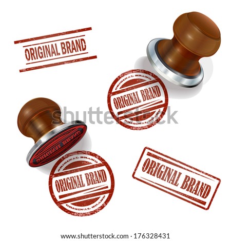 Original brand 3d stamp 